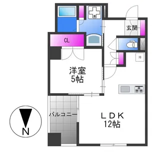 casa felice【7階】の間取り