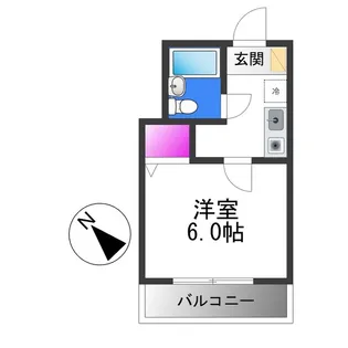 クレスト25【2階】の間取り