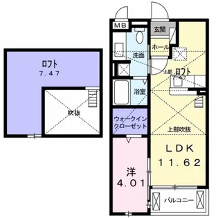 アルバーダ トレス【2階】の間取り