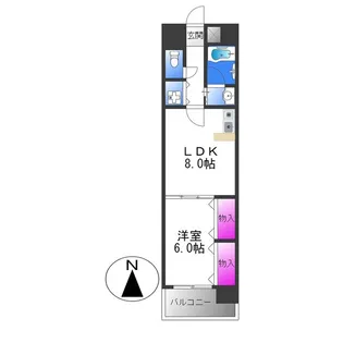 佐々木ビル【2階】の間取り