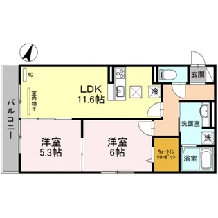 ハイムマモリ【1階】の間取り