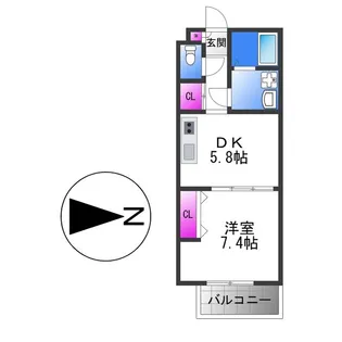 T−Forest B【2階】の間取り