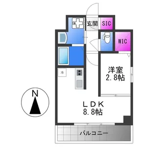 リアライズ小路【2階】の間取り