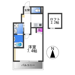 あんしん+衣摺08−7002【1階】の間取り