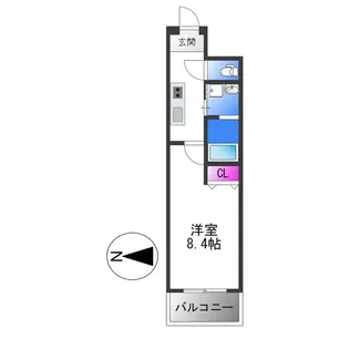 フジパレス平野上町Ⅱ番館【3階】の間取り