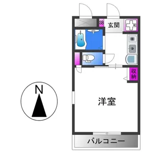 グランドール永和【3階】の間取り