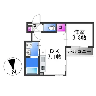 ジャカルタ【1階】の間取り