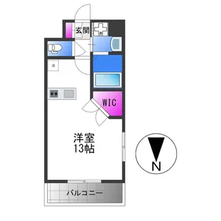 PHOENIX Clove Tomoi【7階】の間取り