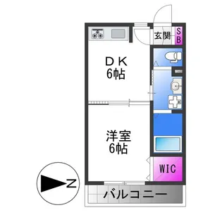 STABLE SHOJIHIGASHI【1階】の間取り