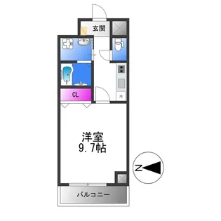 プロミネンス【8階】の間取り