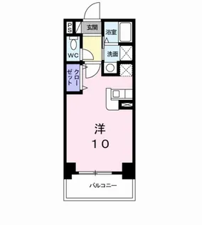 アット長田【1階】の間取り