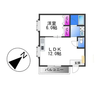 サニーヴィラ【3階】の間取り