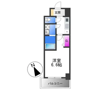 S−RESIDENCE堺浜寺broad【7階】の間取り