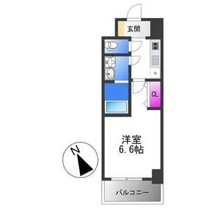 S−RESIDENCE堺浜寺broad【4階】の間取り