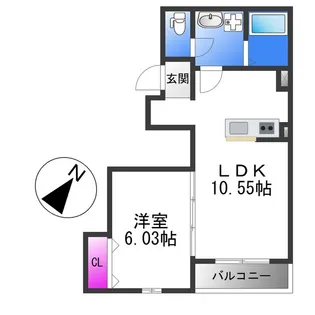 F+style柏原上市【3階】の間取り