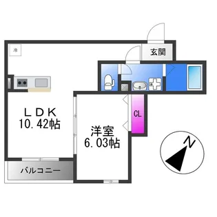 F+style柏原上市【3階】の間取り
