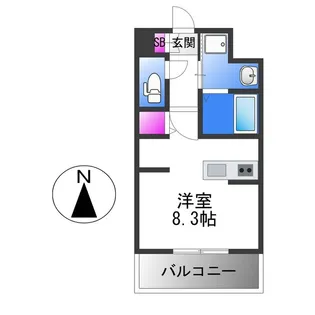 ソラーナ弥刀【3階】の間取り