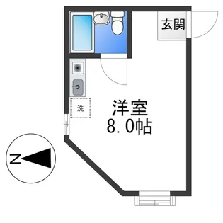 ウルシハラマンション【3階】の間取り