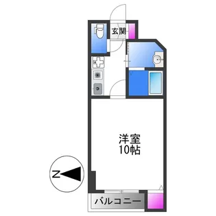 エントレ流町【6階】の間取り
