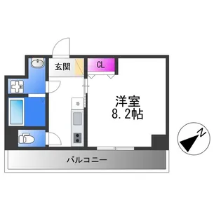 ルミエール八尾駅前【5階】の間取り
