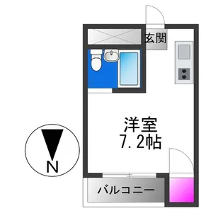 エスティライフ平野【3階】の間取り