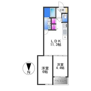 ktec 1【1階】の間取り