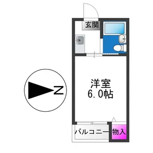 プレアール平野西【3階】の間取り