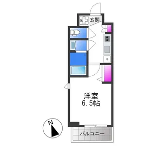 フォーリアライズ天王寺セラス【9階】の間取り