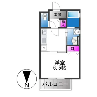 ロータス長瀬【3階】の間取り