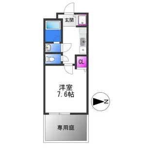 エスティーム Ⅰ番館【1階】の間取り