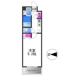 シロスハヤシ【4階】の間取り