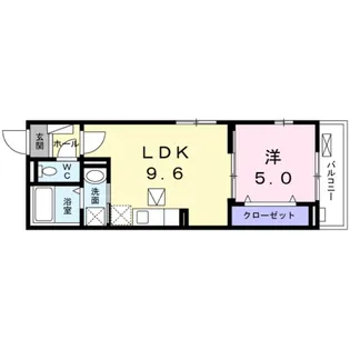 アルバ 八尾【2階】の間取り