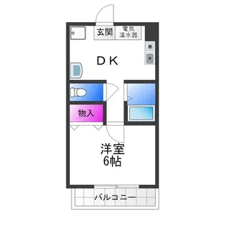 ラベンダーステージ30【5階】の間取り