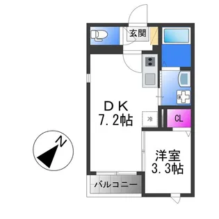 APTEX【3階】の間取り