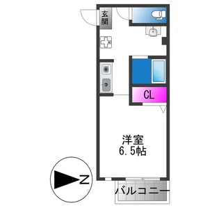 COURT GIN【3階】の間取り