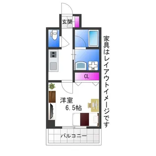 GROOVE平野【2階】の間取り