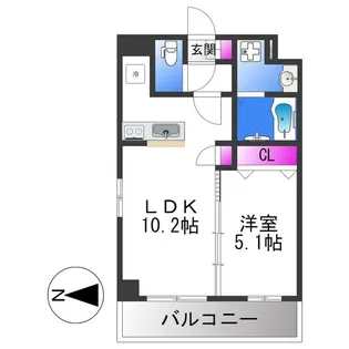 Ferio【2階】の間取り