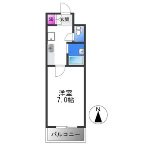 ノアーズアーク88【4階】の間取り