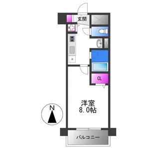 アルカンシェル【2階】の間取り