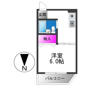 ビクトリー平野【2階】の間取り