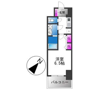 S-RESIDENCE堺blaze【13階】の間取り