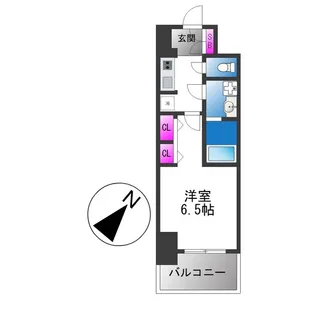 S-RESIDENCE堺blaze【4階】の間取り