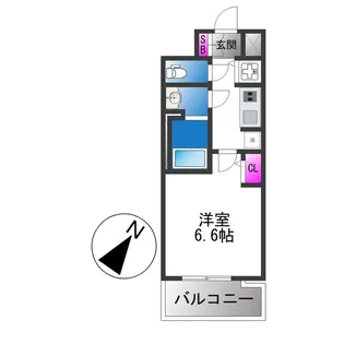S−RESIDENCE堺湊駅前azure【12階】の間取り