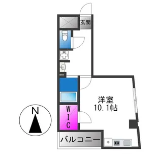 M’プラザ布施弐番館【4階】の間取り