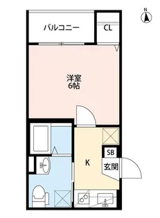 GRAND平野【3階】の間取り