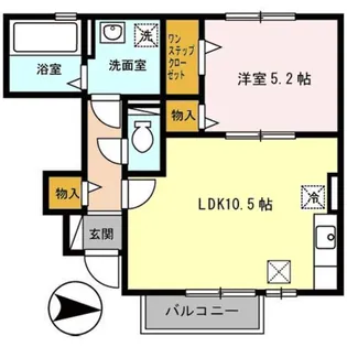 シャルマンカルチェ【1階】の間取り