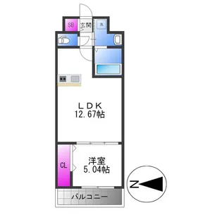 Grandpaseo south【7階】の間取り