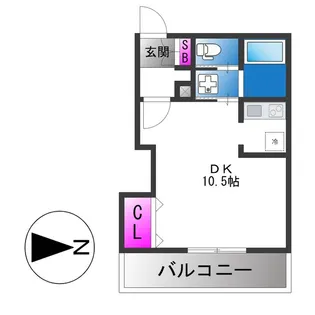 リヴェールU【1階】の間取り