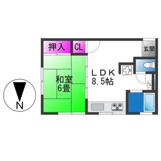 ダイワ高井田ビル【3階】の間取り