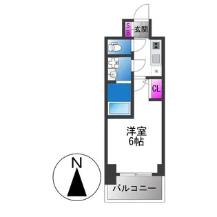 S−RESIDENCE布施aventra【13階】の間取り
